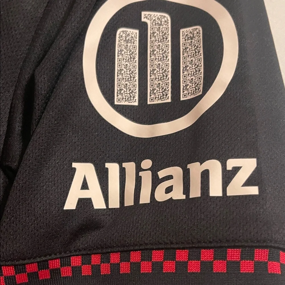 Adidas Black and White Men's Jersey